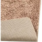 vidaXL Teppichläufer MARSA Gelb 100 x 400 cm Polyester und PVC