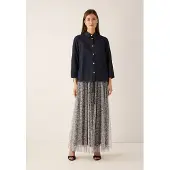 More & more femininer Maxi-Schlupfrock, Floralprint in multicoloured | Gr.: 40
