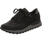 Waldlaufer Schnürhalbschuhe in schwarz, Gr. 3.5