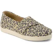 Toms Alpargata Classic oatmeal small leopard spots 33.0