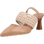 Hispanitas für Damen. HV264779 Braune Giorgia-Schuhe (39), Leder, 5 bis 8 cm, Keine, Lässig
