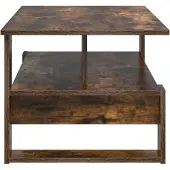vidaXL Couchtisch Räuchereiche 90 x 50 x 40 cm Holzwerkstoff