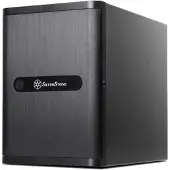 Silverstone SST-DS380B, Schwarz, Aluminium, Edelstahl, 211 mm, 360 mm, 285 mm, 12 cm
