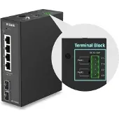 D-Link 6-Port 1g Industrial Poe Switch Smart Managed 2x Sfp