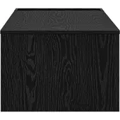 vidaXL Couchtisch Schwarz Eichen-Optik 95 x 50 x 34 cm Holzwerkstoff