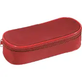 Pagna Schlampermäppchen rechteckig Basic rot Packung mit 12 Stück