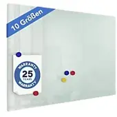 Master of Boards Glastafel Magnetisch Einseitig 150 (B) x 120 (H) cm