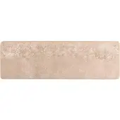 vidaXL Teppichläufer MARSA Beige 100 x 300 cm Polyester und PVC