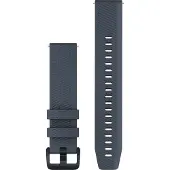 Garmin Silikonarmband - 20 mm Anschluss - Granite Blue