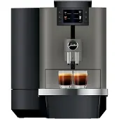 Jura - X4 Dark Inox (EB) - Professionelle automatische Kaffeemaschine mit P.A.G.2, 3,5" Display und 27 Spezialitäten