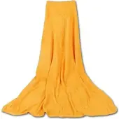 Bestgoodies Mikrofaser Decke Hellorange Marigold 90 x 140 cm