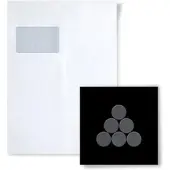 ALLOY Mosaik MUSTER S-Penny-RS Penny Rohstahl Gewalzt