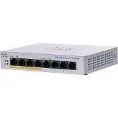Cisco CBS110-8PP-D, Unmanaged, L2, Gigabit Ethernet (10/100/1000), Vollduplex, Power over Ethernet (PoE), Desktop