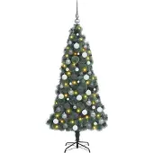 vidaXL Ida (mit LEDs und goldenen Kugeln)
