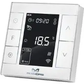 MCO Home MCOHome Thermostat MH7 für Elektroheizungen mit Feuchtigkeitssensor Version 2 bl