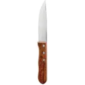 Gastronoble Olympia Jumbo Steakmesser | mit Holzgriff | 12,5cm | 12 Messer