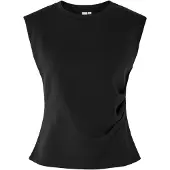 Y.A.S Y.a.s. Damen Tops & T-Shirts Yaspina Sl Top Noos - Zwart - Größe L