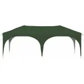 vidaXL Pop-up Partyzelt 575 x 288 x 245 cm Grün Oxford-Stoff