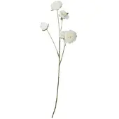 Möbel Kraft Deko Peonie , weiß , Kunststoff , Maße (cm): H: 110