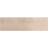 vidaXL Teppichläufer MARSA Beige 100 x 400 cm Polyester und PVC