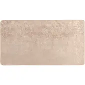 vidaXL Teppichläufer MARSA Beige 80 x 150 cm Polyester und PVC