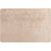 vidaXL Teppichläufer MARSA Beige 100 x 150 cm Polyester und PVC