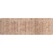 vidaXL Teppichläufer MARSA Weiß 80 x 400 cm Polyester und PVC