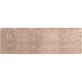 vidaXL Teppichläufer MARSA Sand 100 x 350 cm Polyester und PVC