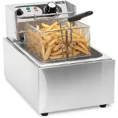 HCB Fritteuse - 6 Liter - 230V - Edelstahl