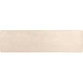 vidaXL Teppichläufer MARSA Creme 100 x 350 cm Polyester und PVC