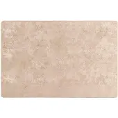 vidaXL Teppichläufer MARSA Beige 120 x 170 cm Polyester und PVC
