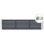 Casanoov Schiebetor Vogel 600x140cm Aluminium & Tanker C600 Motorisierung