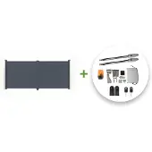 Casanoov Flügeltor Elektrisch Eiger 400x180cm & Drehtorantrieb Tanker B250