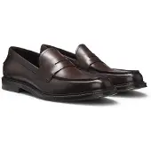 BOSS In Italien gefertigter Loafer aus weichem Leder Grösse 44