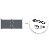 Casanoov Flügeltor Elektrisch Veleta 400x180cm & Drehtorantrieb Ranger B150