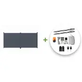 Casanoov Flügeltor Elektrisch Eiger 300x160cm & Drehtorantrieb Tanker B250