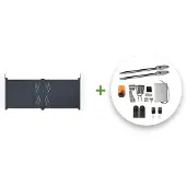 Casanoov Flügeltor Elektrisch Veleta 350x140cm & Drehtorantrieb Tanker B250