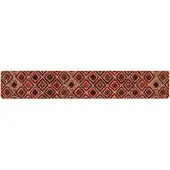 vidaXL Teppichläufer MARSA Mehrfarbig 50 x 450 cm Polyester und PVC