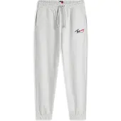 Tommy Hilfiger Lange graue Herren Jogginghose mit Kordel und Taschen im sportlichen Look