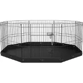 OEM Hundebox 8 Stück - hohe Tierbox - mit Bodenmatte