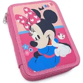 Disney Zweistöckiger Schuletui Minnie – ausgestattet