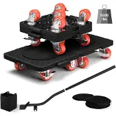 OEM Vollständiges Möbelrollerset mit fünf Rädern und Aufzug für schweres Transportieren