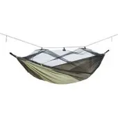 Amazonas Hängematte Moskito Traveller Thermo grün schwarz