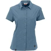 MAUL Sport Agile 3XT - 1/2 Bluse Karo Elastisch light blue (79) 38