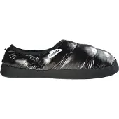 Nuvola . Hausschuhe Herren Damen rutschfester Sohle warm gepolstert bequem schwarz 34/35 EU - UNCLMETL