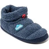 Nuvola . Hausschuhe Herren Damen rutschfester Sohle warm gepolstert bequem dunkelblau 36-37 - UNBEP