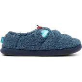 Nuvola . Hausschuhe Herren Damen rutschfester Sohle warm gepolstert bequem dunkelblau 40/41 EU - UNCLSHEP