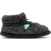Nuvola . Hausschuhe Herren Damen rutschfester Sohle warm gepolstert bequem darknegro 44/45 EU - UNBOC