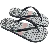 Brasileras Kinder Zehensandalen rutschfester bequem schuhe strand/schwimmbad/stadt schwarz 27/28 EU - UBP21CTY