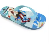 Brasileras Kinder Zehensandalen rutschfester bequem schuhe strand/schwimmbad/stadt blau blau 33/34 EU - UBKP20